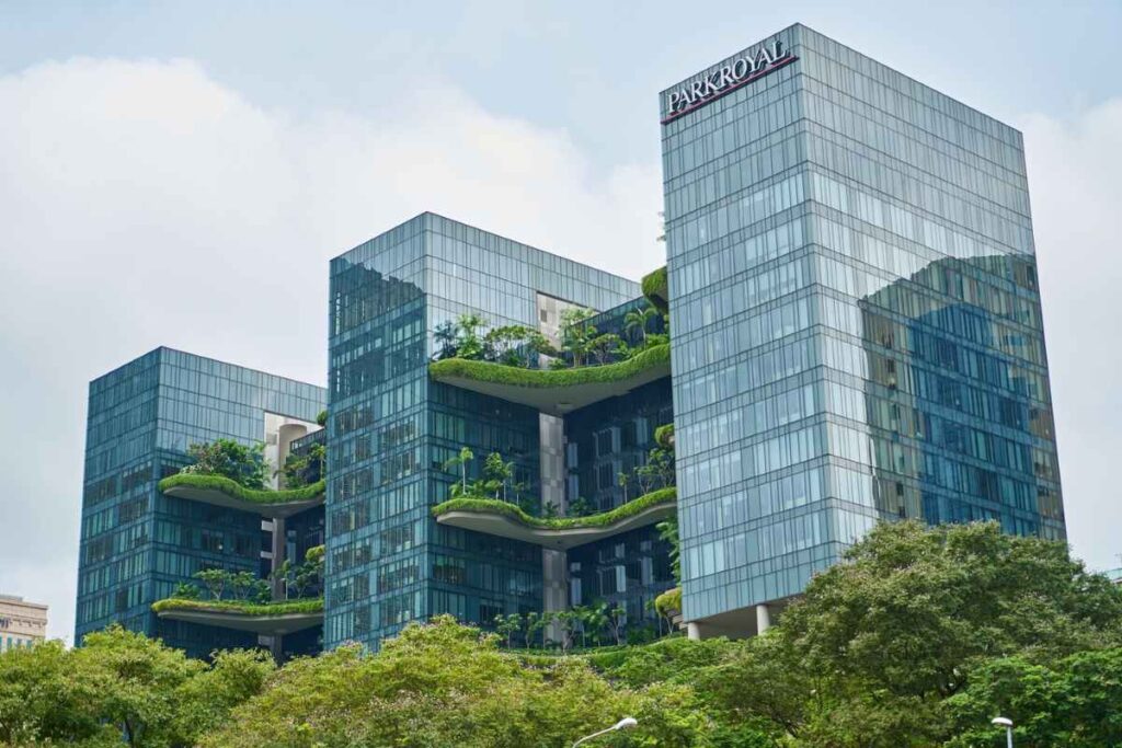 A sustainable and environment friendly building