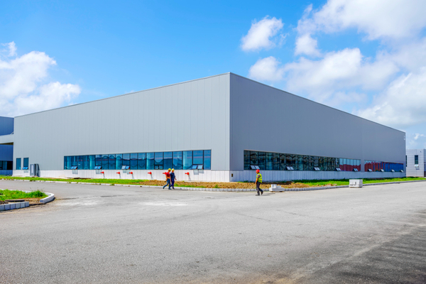A product of commercial building construction
