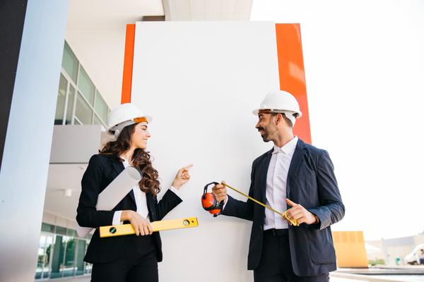Contractors communicating