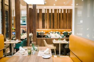 remodeling restaurants with new cozy design in luxury hotel