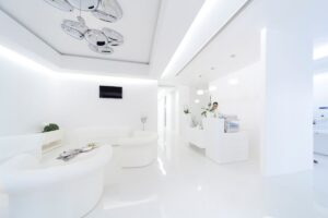 Newly completed medical office construction project