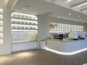 Example of a Modern Commercial Tenant Finish