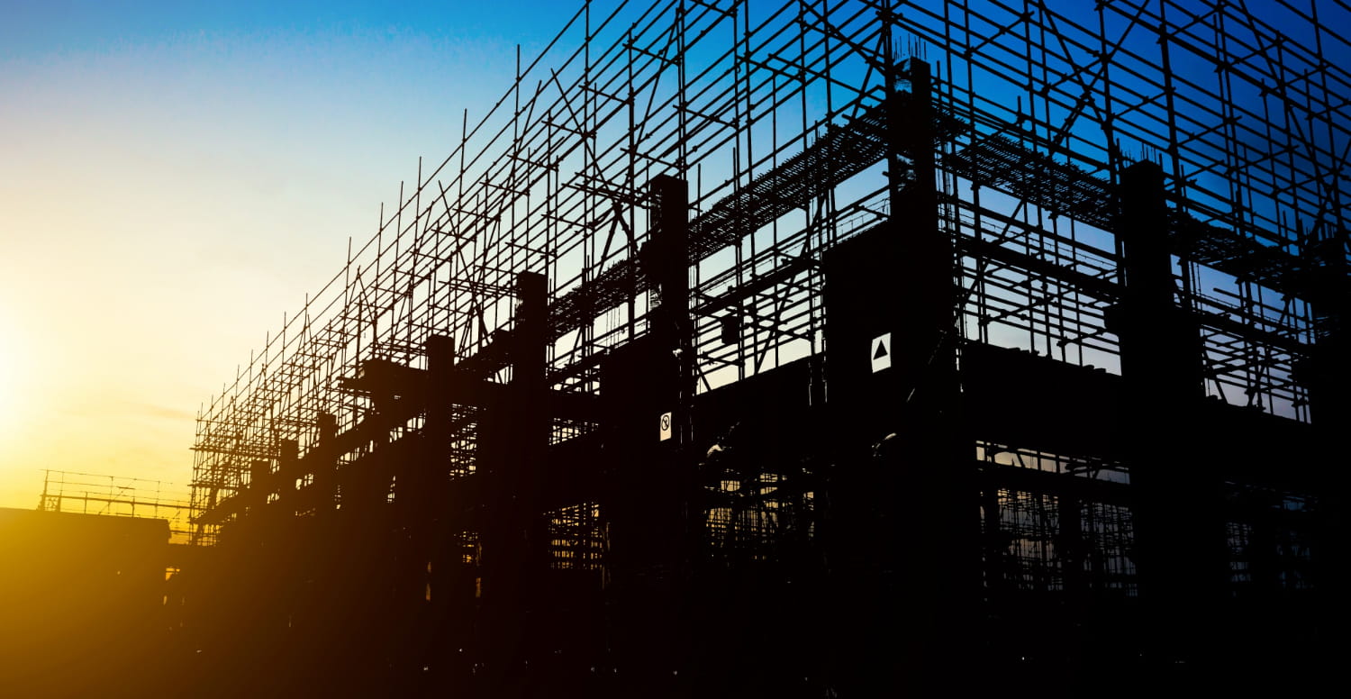 Commercial Building Under Construction