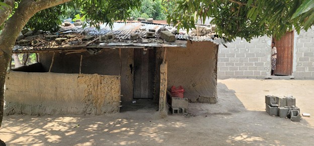 Rural house in Mozambique